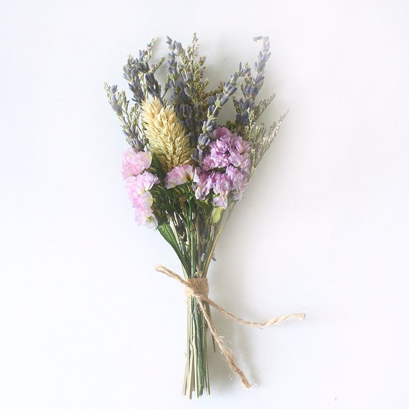 Wholesale Small Cute Bouquet Popular Customized Dry Flower Mini Dried Preserved Flowers Bouquet For Wedding Decoration Gift