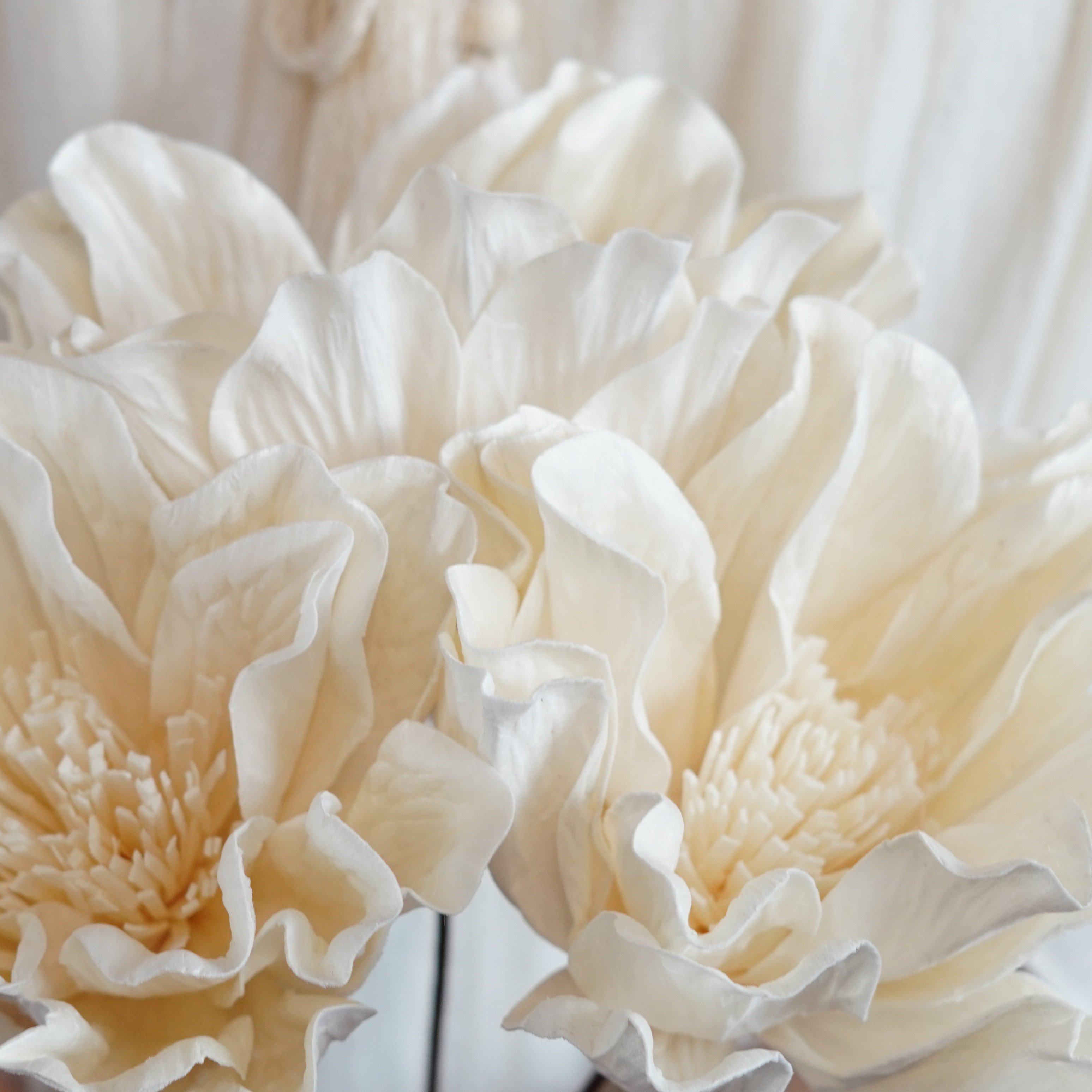 Handmade Flowers with stems Home Wedding Decor High dried Flowers