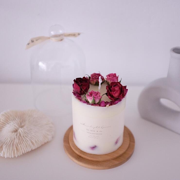 Handmade Luxury Soy Wax Candle Packaging Boxes Birthday Christmas Valentines Day Candles Jar Gifts Set Luxury Scented Candles