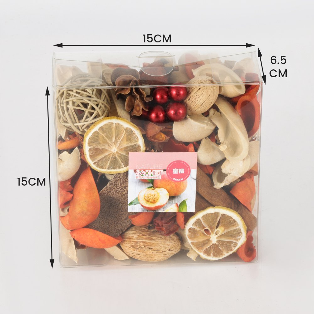 AROMA HOME Shape Shape PVC Gift Set Decorative Bathroom Air Freshener Cotton Husk Fragrance Eternal Dried Flower Potpourri