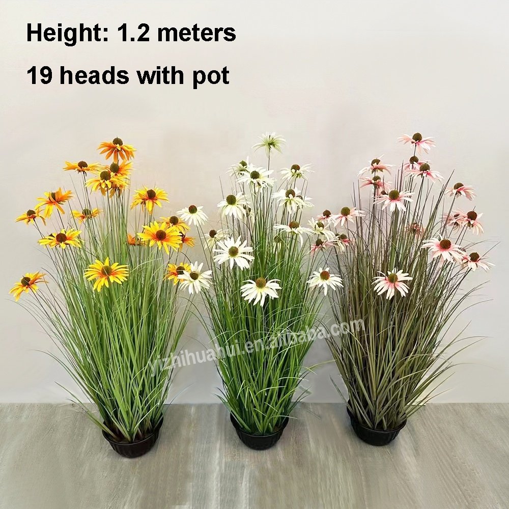 Hot sell Artificial Greenery Dried Pampas Grass reed haystack Dog Tail Artificial flowers artificial Grass