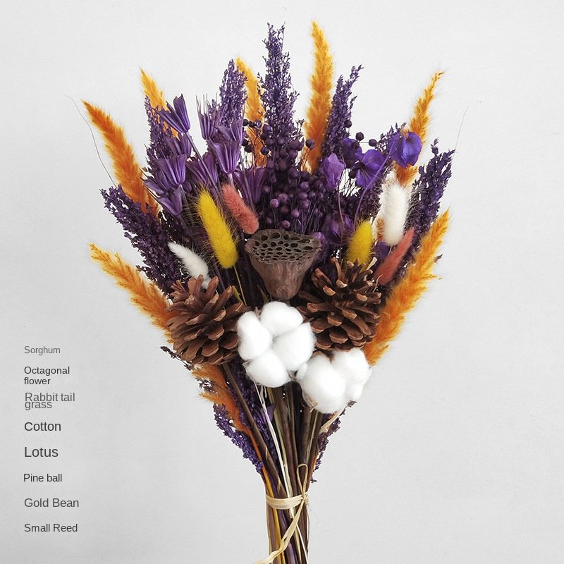 Dried Dry Flower Bouquet Preserved