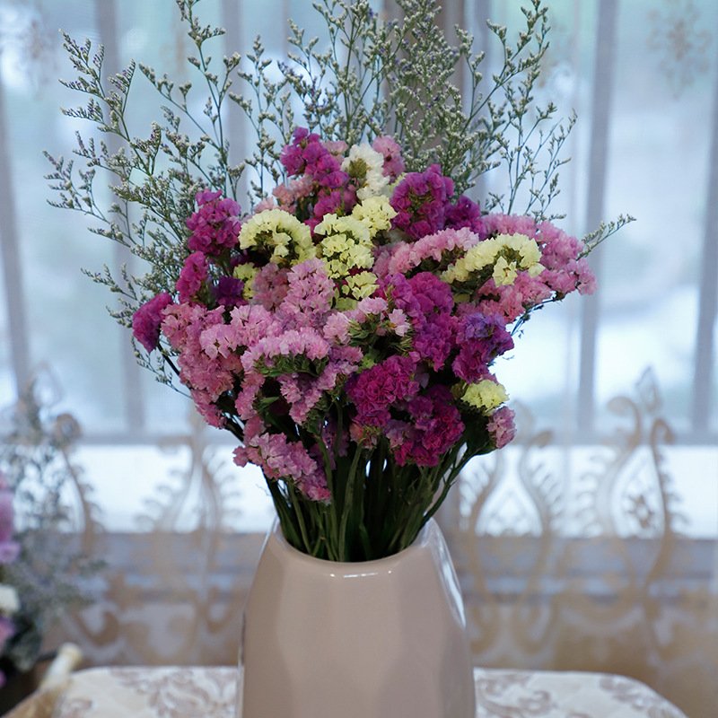 Decorative Flowers For Living Room flower Dried Forget Me Not Flower Bouquets For Decoration