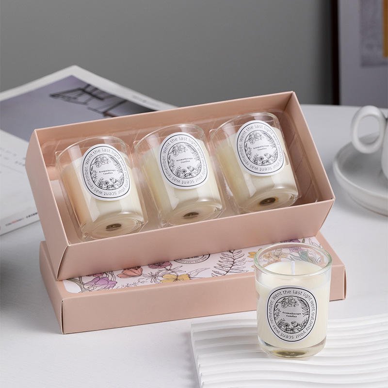 High Quality Most Popular Custom Scented Soy Candles Gift Set aromatherapy for candle