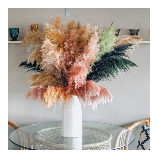 Pampas Grass Factory Newly Decoration Home Decor Valentine Gift OEM Packing Bouquet China Long Lasting Yunnan Dry Flower Wedding