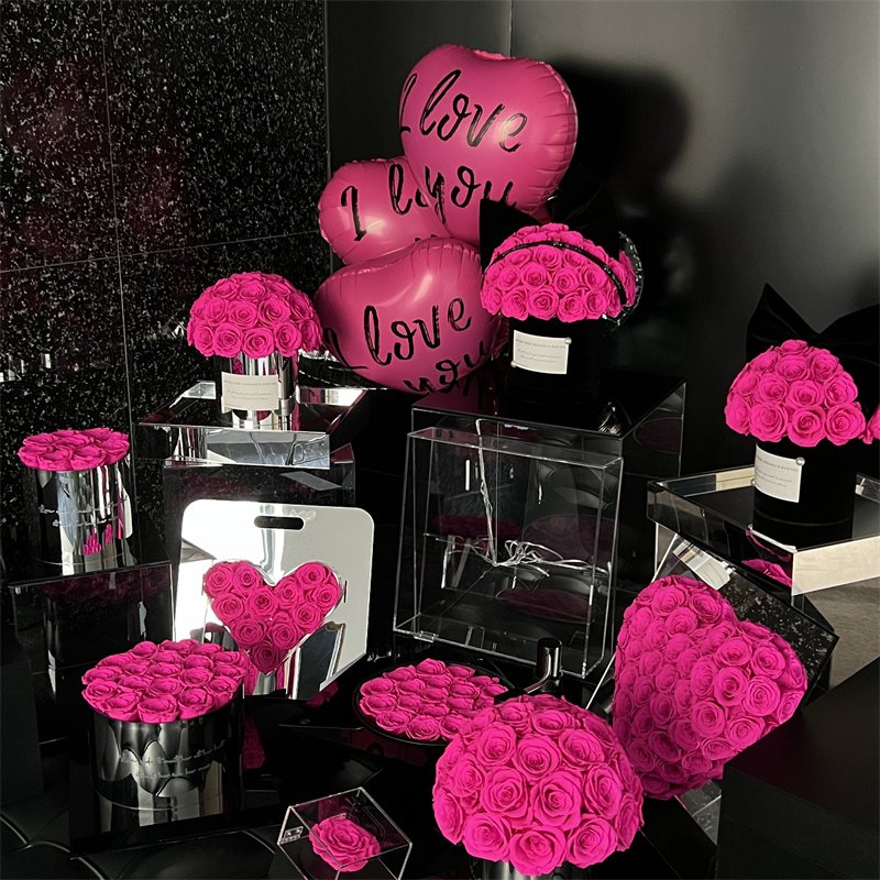 Manufacturer Direct Price Home Decor Luxurious Ornaments Life Lasting Everlasting Immortal Forever Eternal Preserved Flower Rose