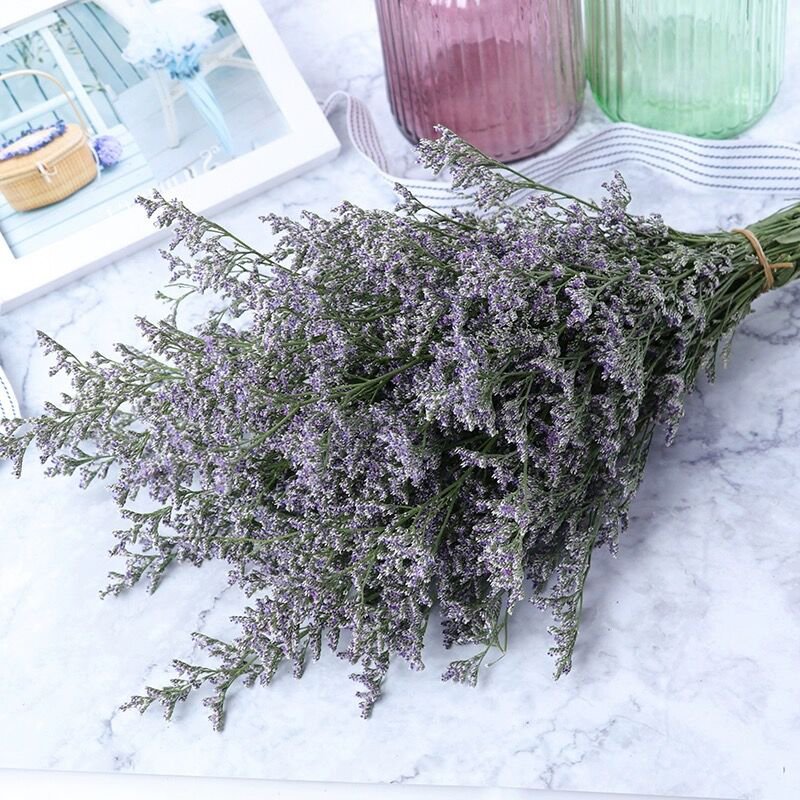 Wholesale Natural Dried flowers Caspia Misty Limonium Preserved Limonium Flower For Flower Arrangement And Decoration