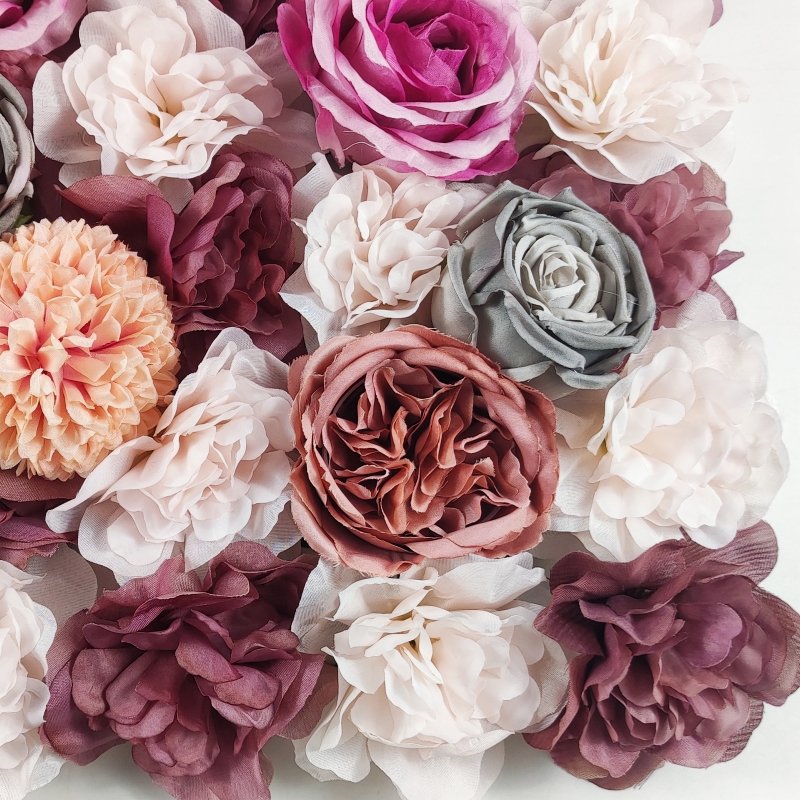 high class artificial flower wall wedding arch dried flower wall arrangement red roses artificial flowers