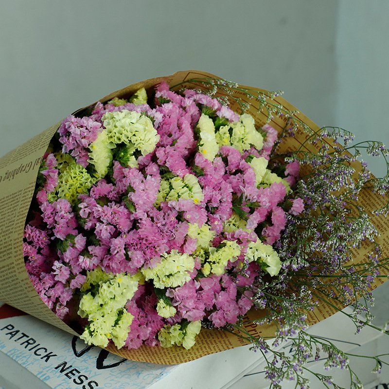 Forget Me Not Dry Flower Bouquet Wholesale