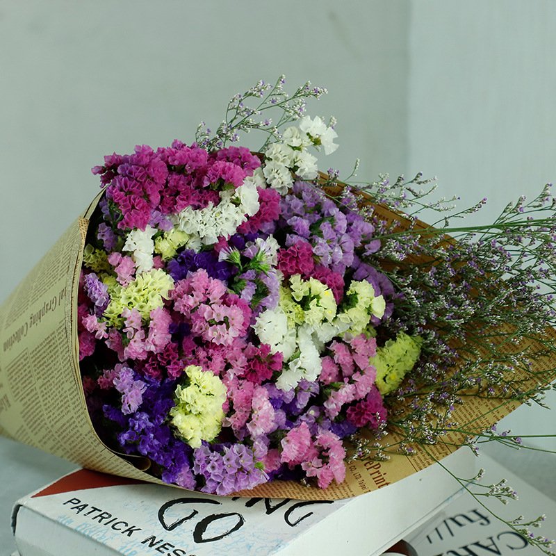 Forget Me Not Dry Flower Bouquet Wholesale