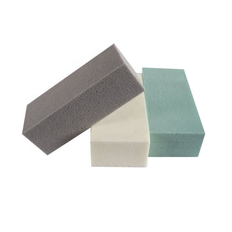 Wholesale High Quality Dry Fresh Flower Arrangement Mud Green Round Oasis Bricks Wet Floral Foam