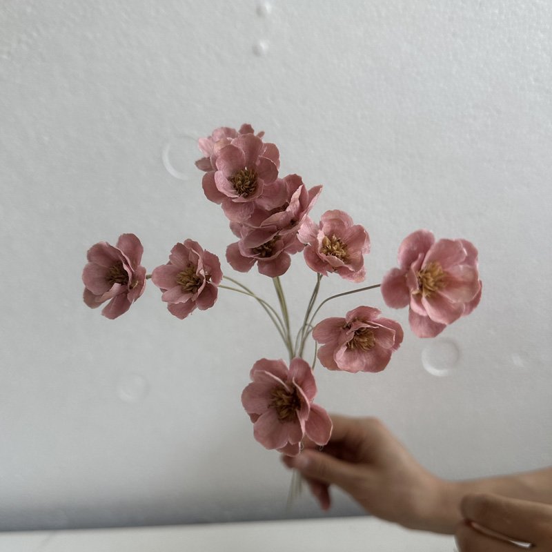 Natural Dried Windflower Preserved flowers Handmade Flowers Simulation Narcissus Flowers lily of the valley