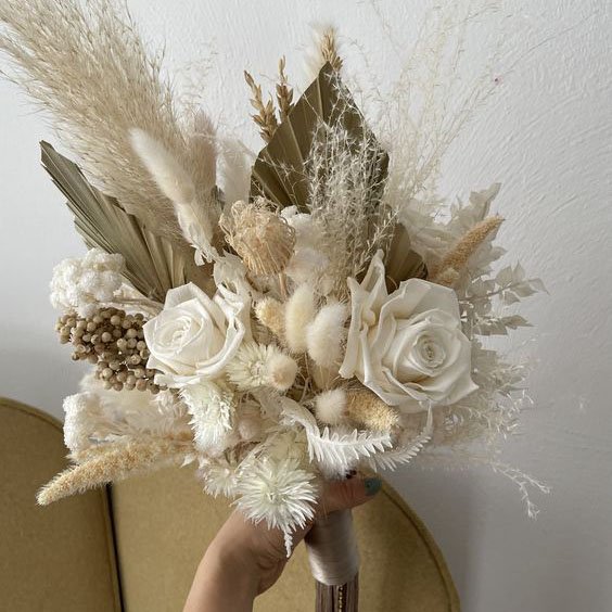 Every Love Natural Wedding Dried flower Pampas Grass bouquet for decor Arrangement home decoration pampas gras