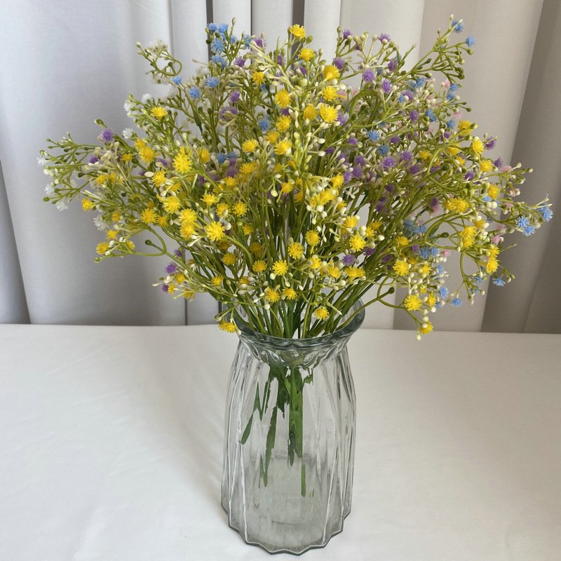 wholesale plastic faux 150heads babies breathe flowers artificial baby breathe for centerpiece garland wedding arch decoration