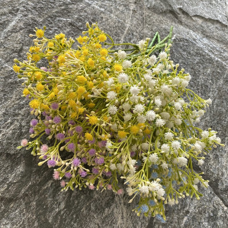 wholesale plastic faux 150heads babies breathe flowers artificial baby breathe for centerpiece garland wedding arch decoration