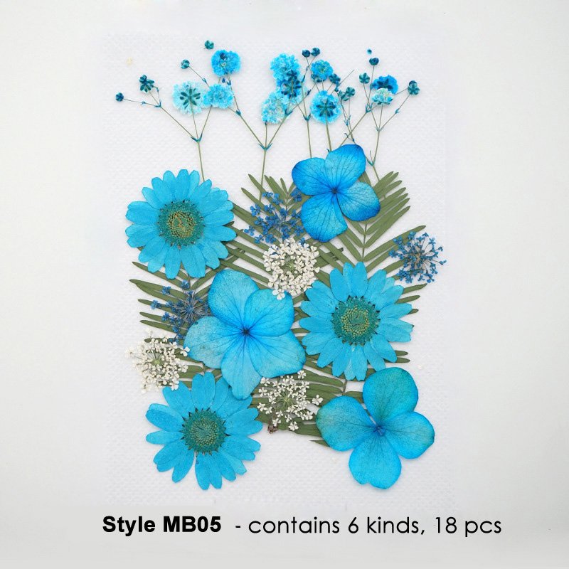 Hot Sale Easter Mother Day Party Gift Diy Pressed Dried Flower Candle Making Nail Art Decoration Dried Pressed Flowers