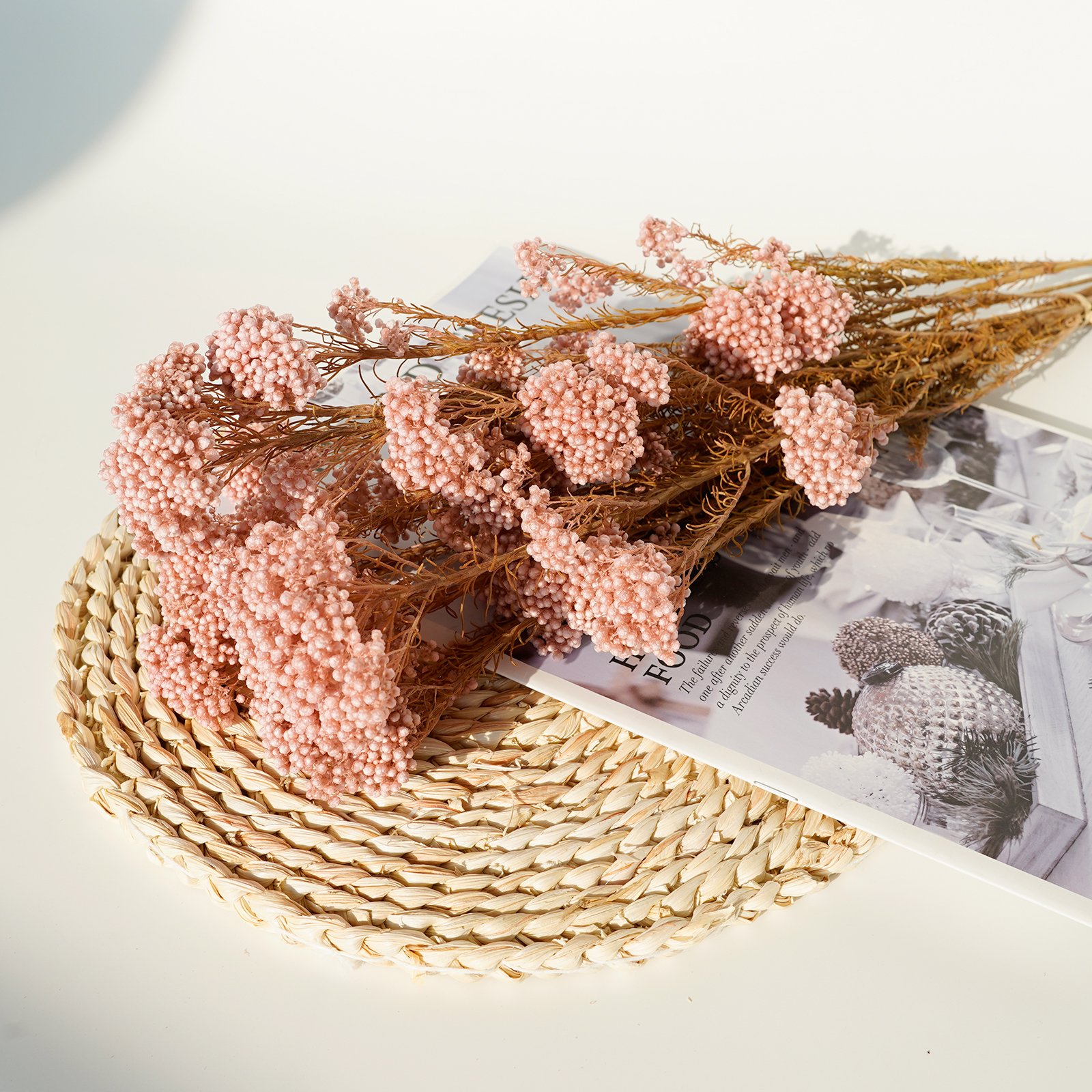 Wholesale price Flower Arrangement Long lasting Preserved Natural millet flowers Dried Bouquet For Home And Wedding Decoration