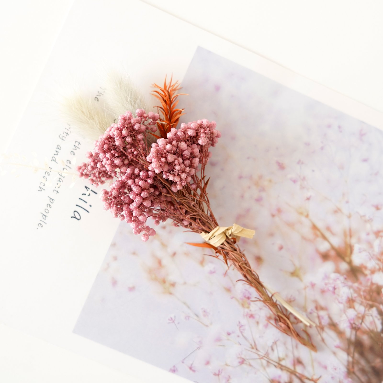 Wholesale price Flower Arrangement Long lasting Preserved Natural millet flowers Dried Bouquet For Home And Wedding Decoration