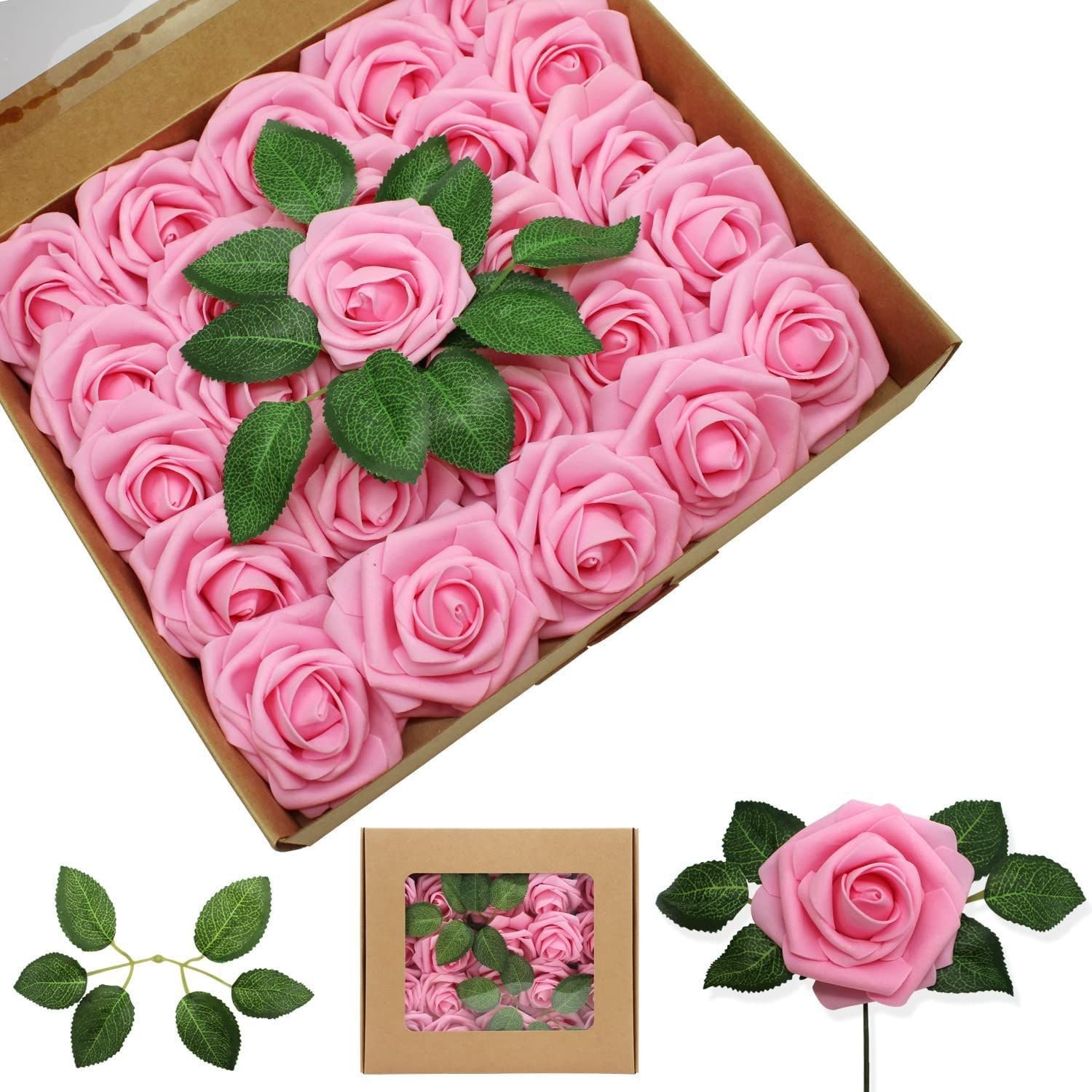 Artificial Ivory Foam Flowers DIY Wedding Bouquets Bride Be Party Tables Home Decorations Dried Pampas Style Valentine's Day