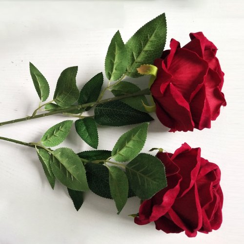 Wholesale Rose Wedding Valentine's Day Decorative Artificial Flowers rose for dried flower decoration
