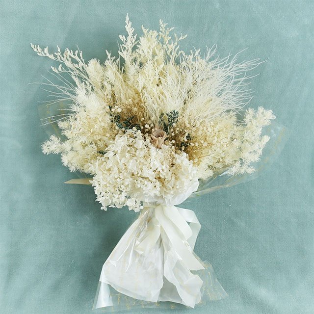 Dry Real Natural Plant Home Wedding Bridal Decor Flower Bunches Arrangements Preserved Dried Flowers Bouquet
