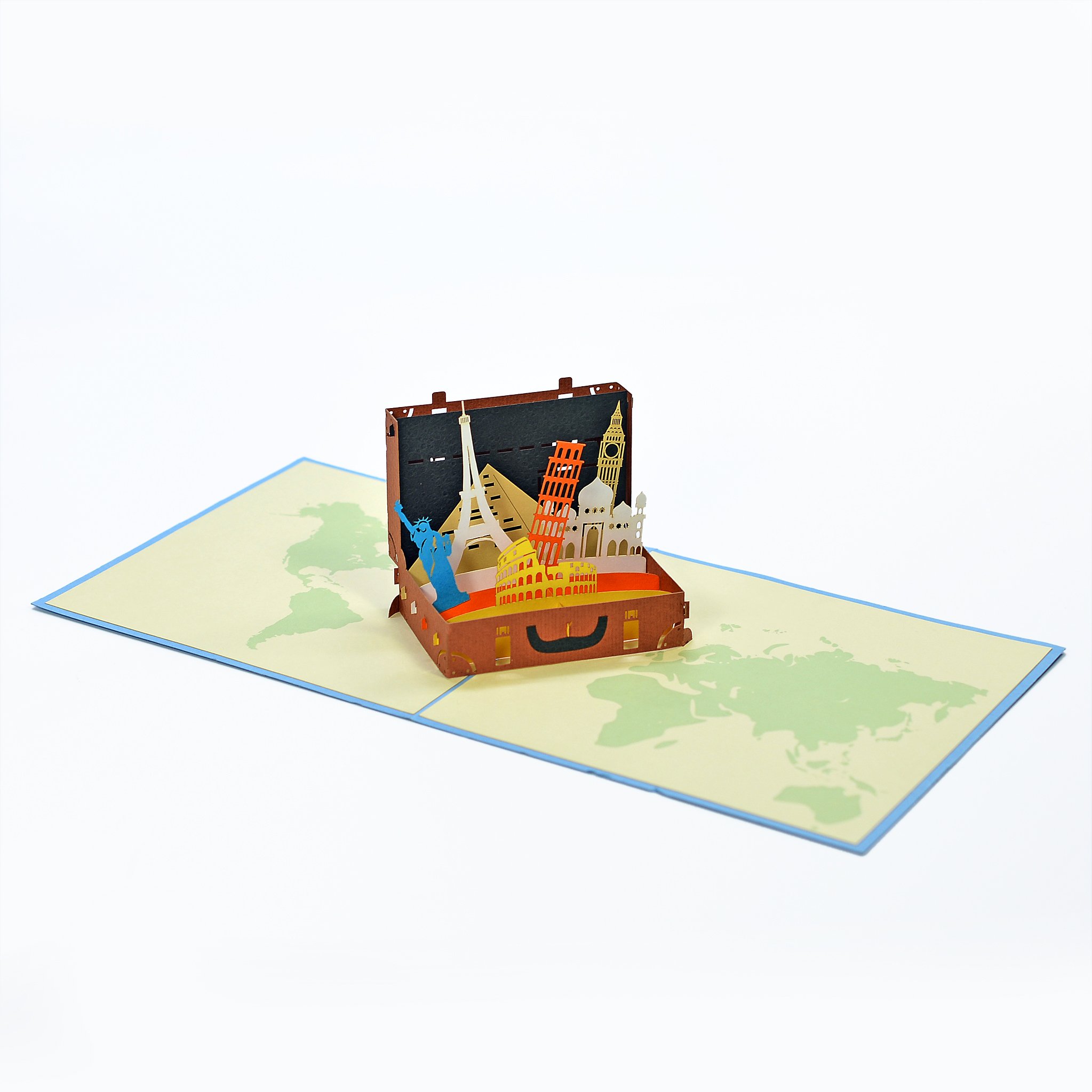 HMG Best Selling High Quality Paper Design Greeting 3D Popup Card OEM ODM