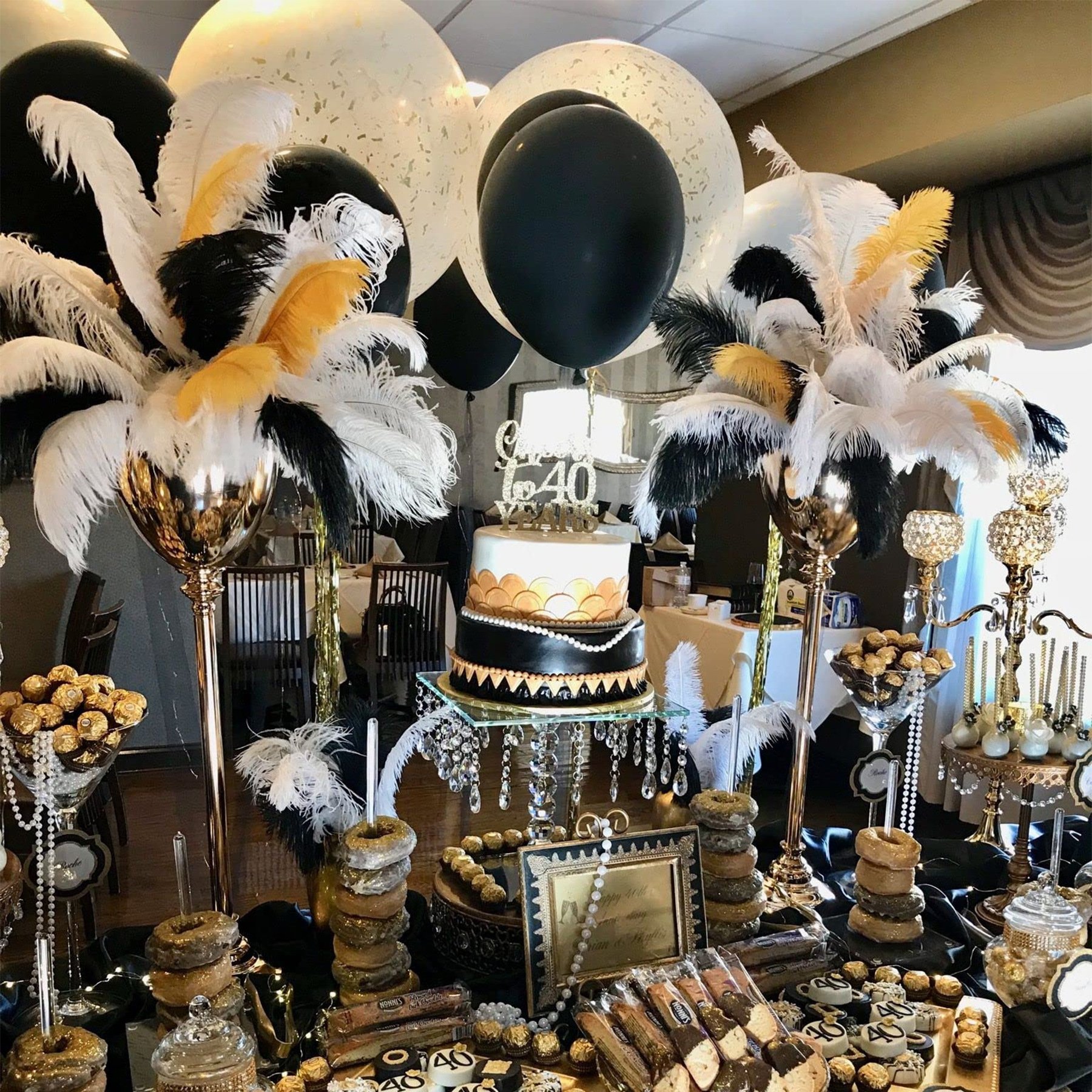 Factory Best-selling Handcraft 100% Feather Fringe Ostrich Boa Feather for Wedding Decoration & Supplies Ostrich Feather
