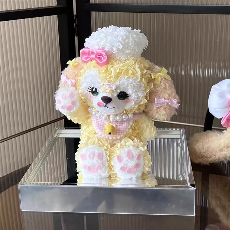 Manufacturer Direct Delivery Eternal Flower CookieAnn Figurine Ornament Dried Preserved Flowers Girlfriend Daughter's Birthday