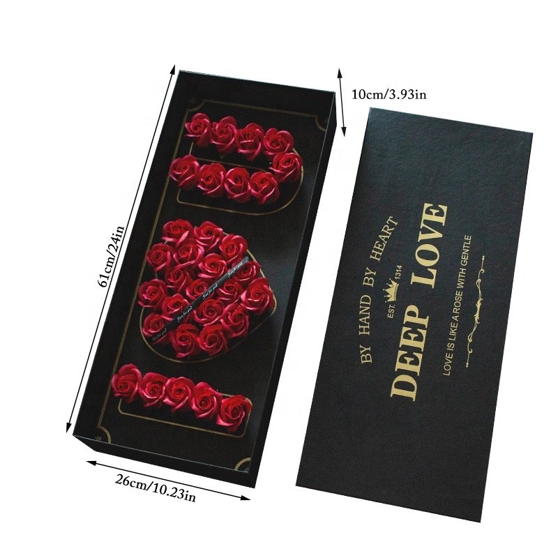 I Love You Floral Box Gifts Forever Flower Long Lasting Eternal Preserved Roses for her