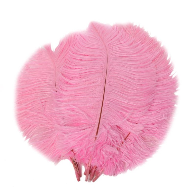 L-FT Wholesale 15-80 cm real large ostrich feather home wedding wall decorative white pink purple blue ostrich feathers for sale