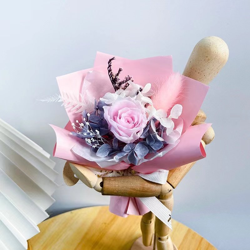Valentine forever lasting roses preserved flower diffuser forever roses floral bouquet