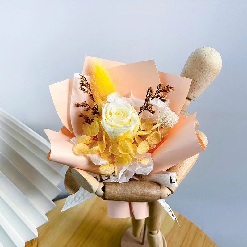 Valentine forever lasting roses preserved flower diffuser forever roses floral bouquet