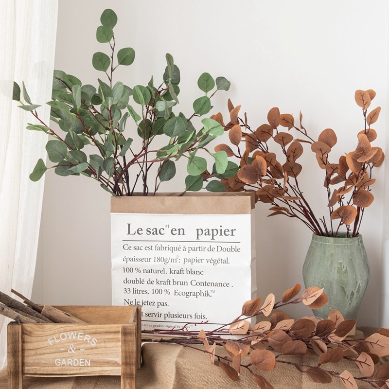 MW26642 simulation grass plastic money grass eucalyptus leaves simulation lotus plant wall gardening supplies decorative flower