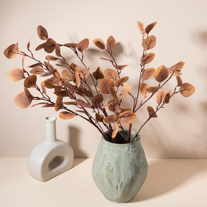 MW26642 simulation grass plastic money grass eucalyptus leaves simulation lotus plant wall gardening supplies decorative flower