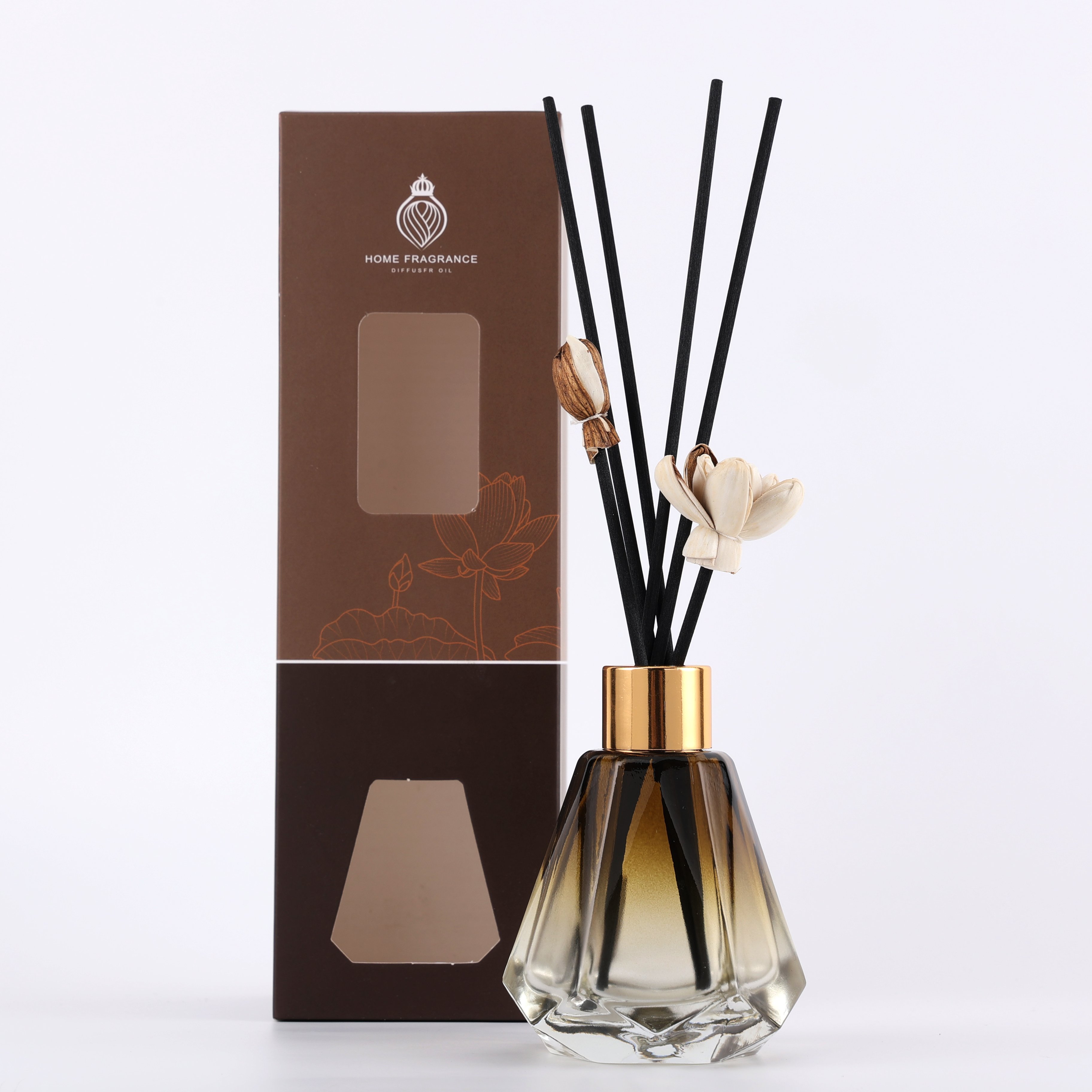 Best Price Reed Diffuser Air Freshener With Dried Flower And Fiber Stick