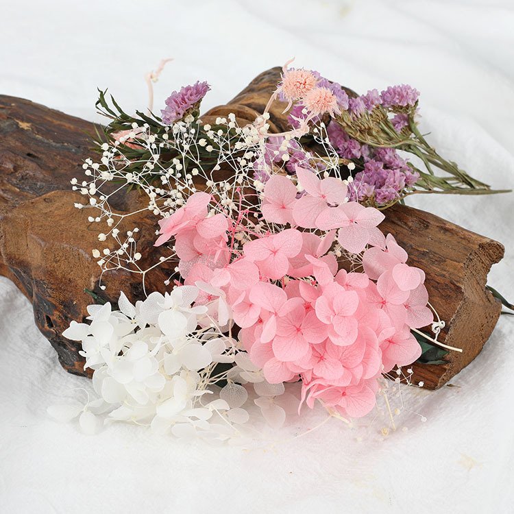 Hot Sale Boxed Preserved Flower for Gift Dried Rose Eternal Flower for Candle Decor Real Dried Flower for Valentine day