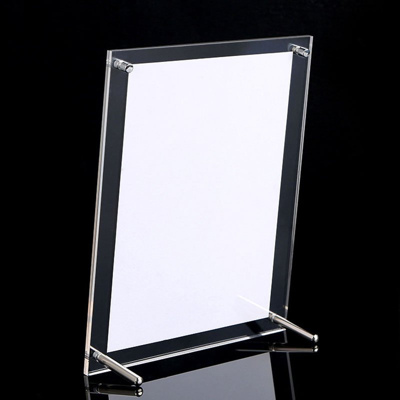 Photo Frame Cheap Stand Multi Wholesale Sets Home Decor Framed Acrylic Metal Luxury Brass Glass Gold Funia Picture Photo Frame