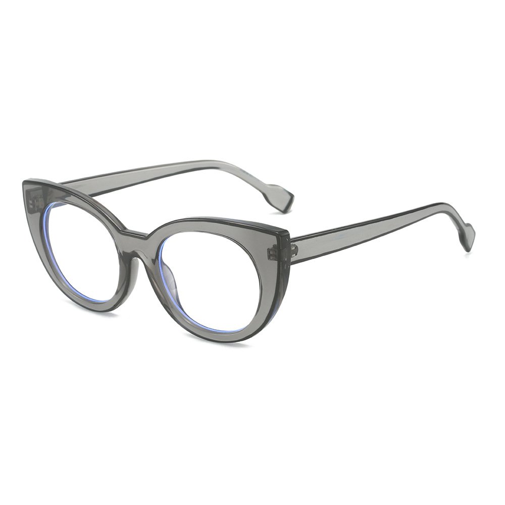 2024 Frame Latest Stylish Designer Optical Eyeglasses Cat Eye Glasses Frames Round Eyeglass