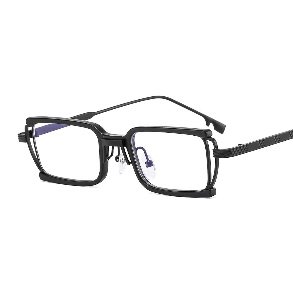 Custom Logo Acetate Glasses Frame Men Square Eyeglasses Women 2024 Optical Spectacles Blue Light Blocking Glasses Eyewear 2024