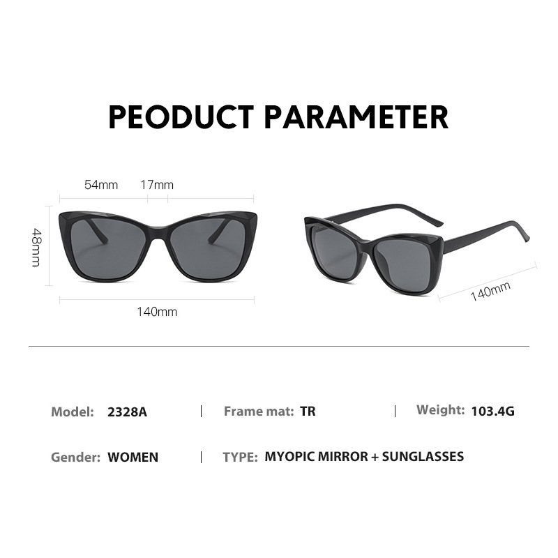New Sunglasses Arrivals 2024 Designer Polarized Cat Eye Gradient Female UV400 Polarized Sunglasses