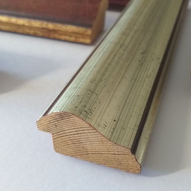 Hot-Selling Antique Custom Photo Frames High Quality Wooden Frame Moulding Pine Finger Joint 100 Meters 16*44 Mm Painting Frame