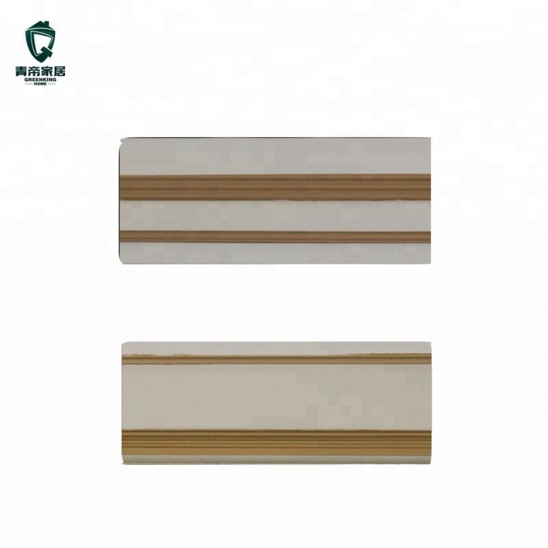 Home Decorative Teak Cabinet Frame Skirting Wood Moulding