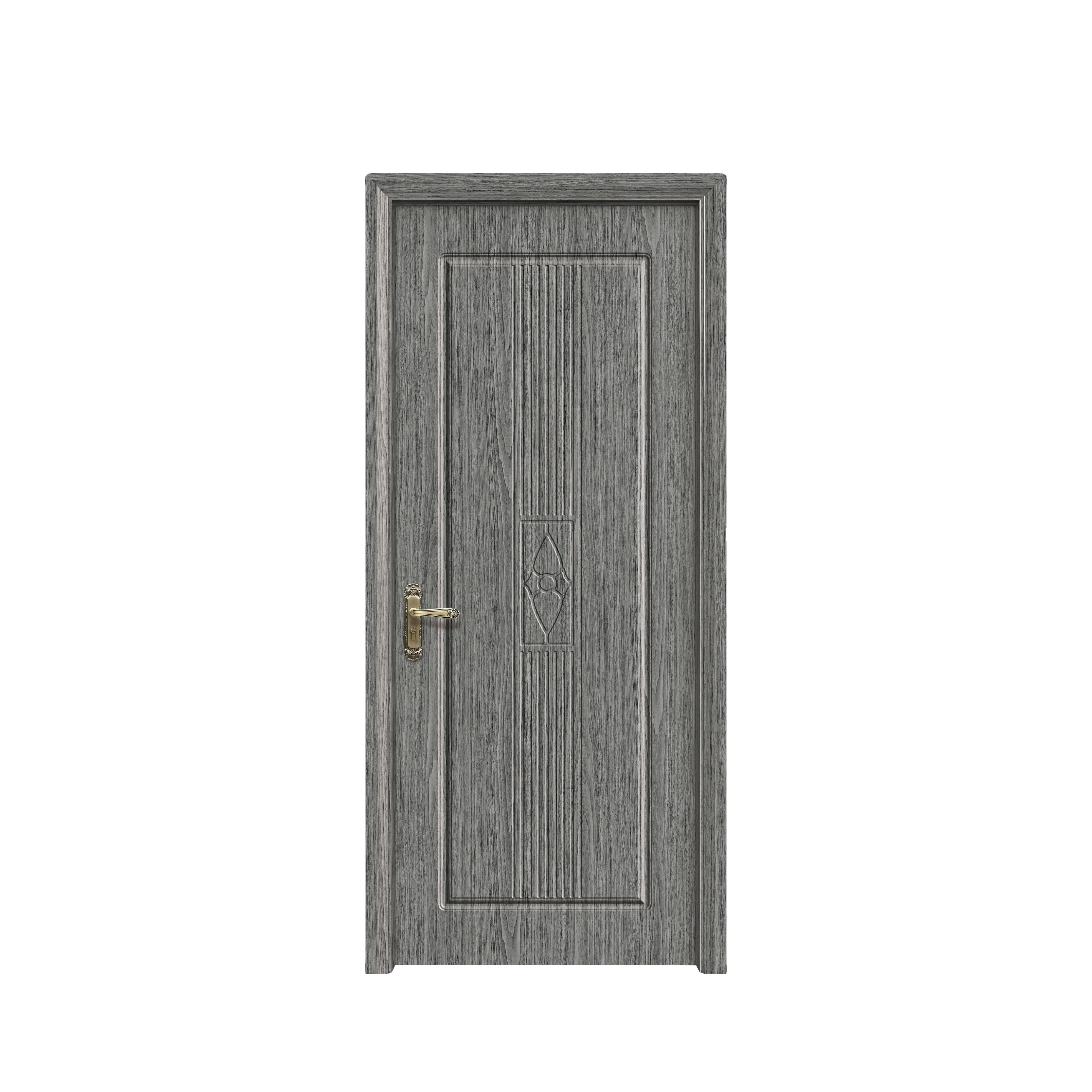High Quality Modern Interior Water Proof Paint Free Carbon Crysta Fireproof Interior Doors Wooden Door hdf door