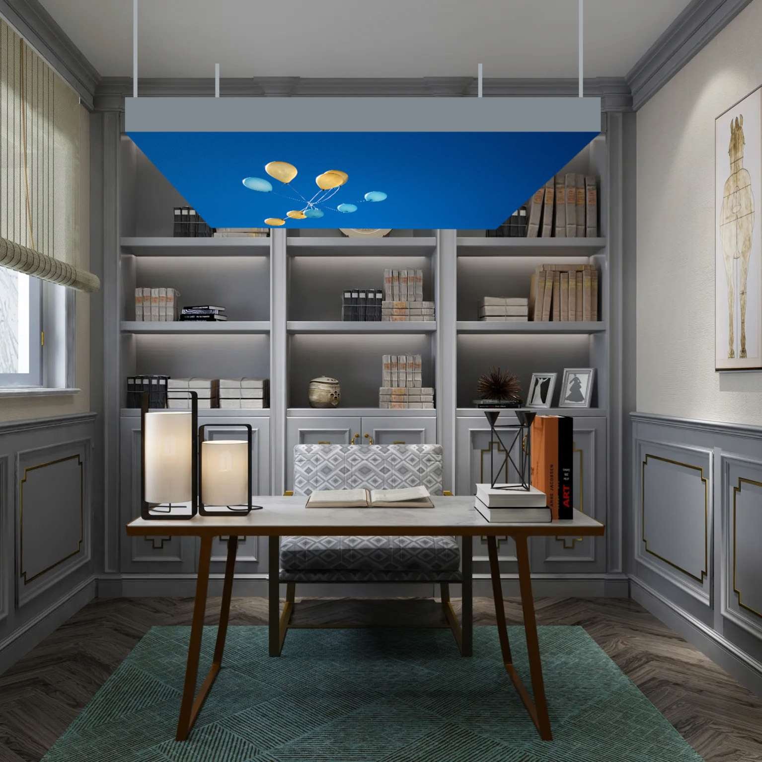 Premium Quality hanging fabric led ceiling light box dropped ceiling light box ideas Ceiling Fabric Light box