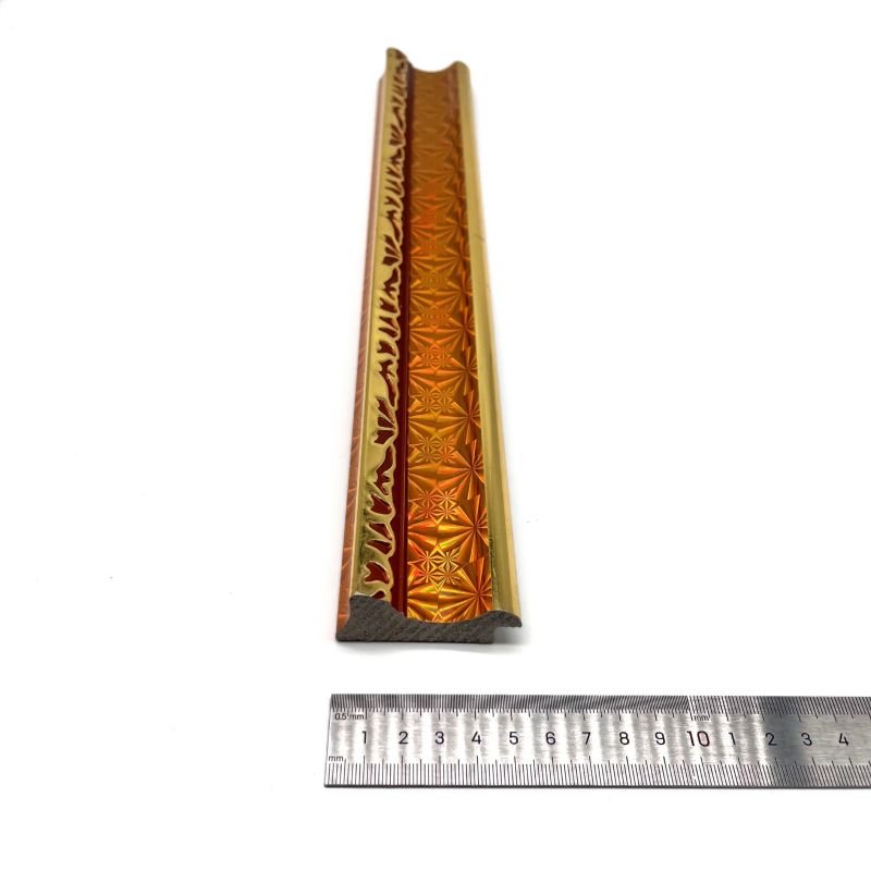black color plastic shadow box frame molding profile in yiwu china