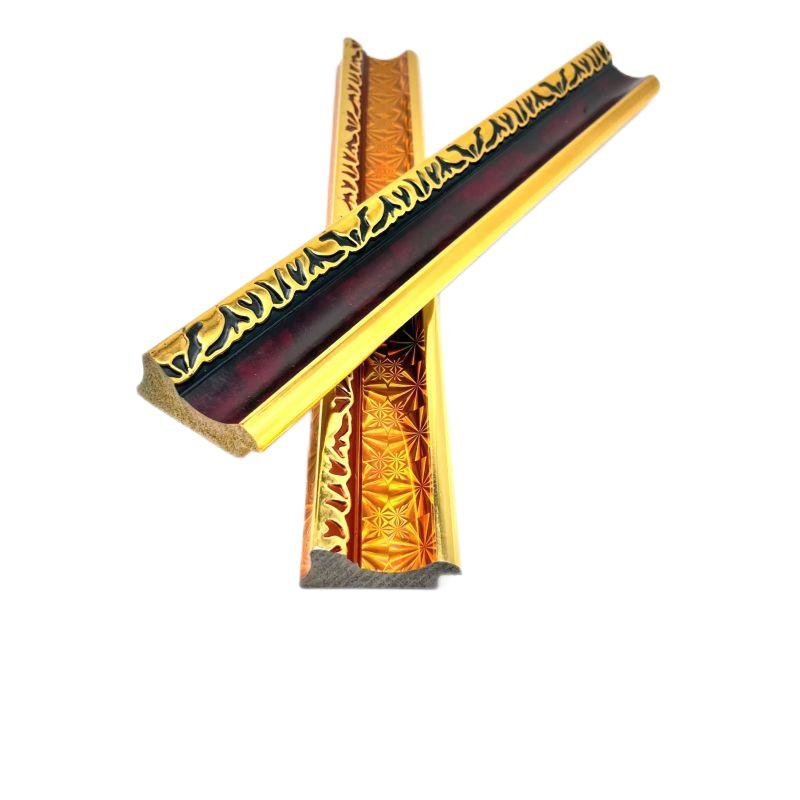 black color plastic shadow box frame molding profile in yiwu china