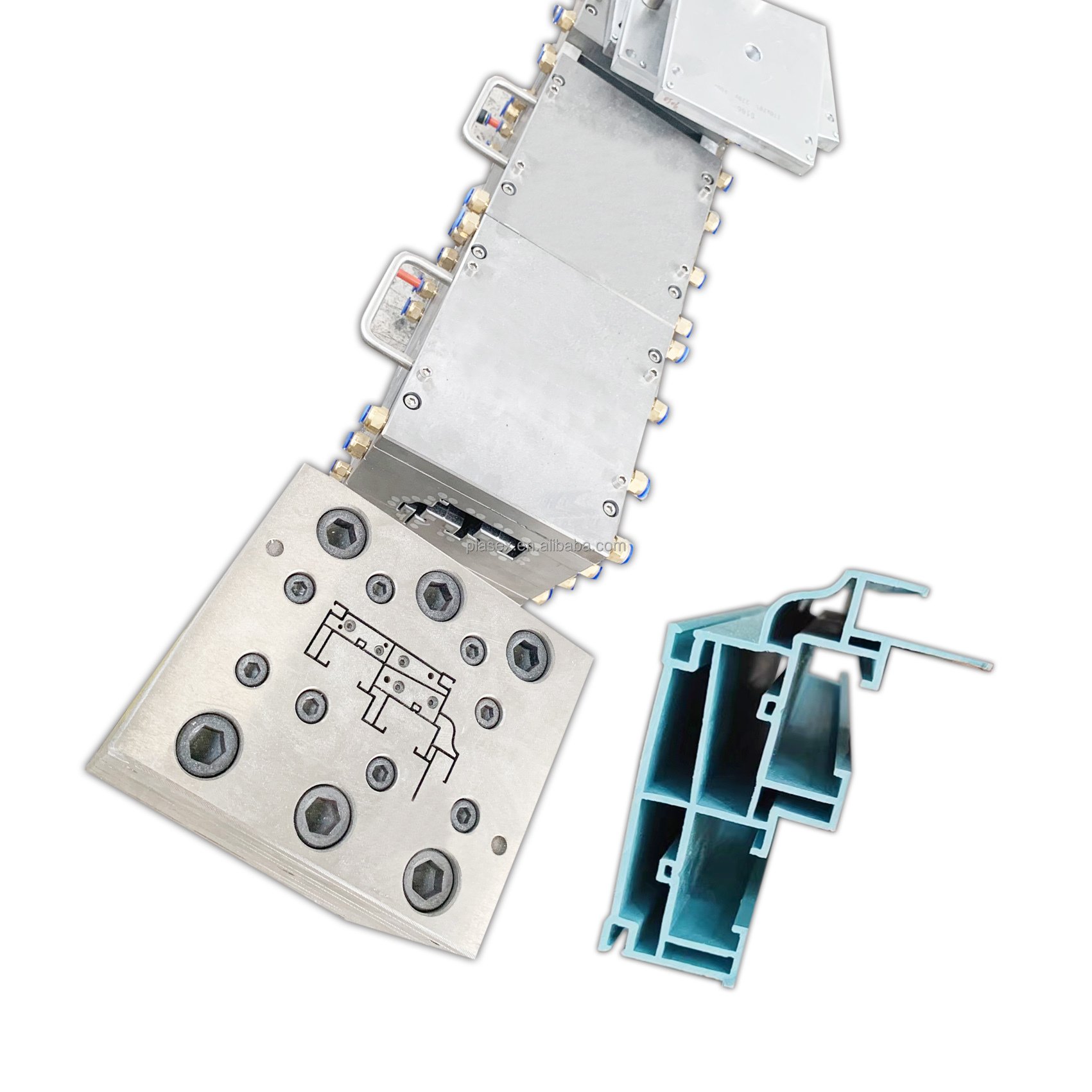 UPVC Frame Extrusion Tools Window Plastic Mould