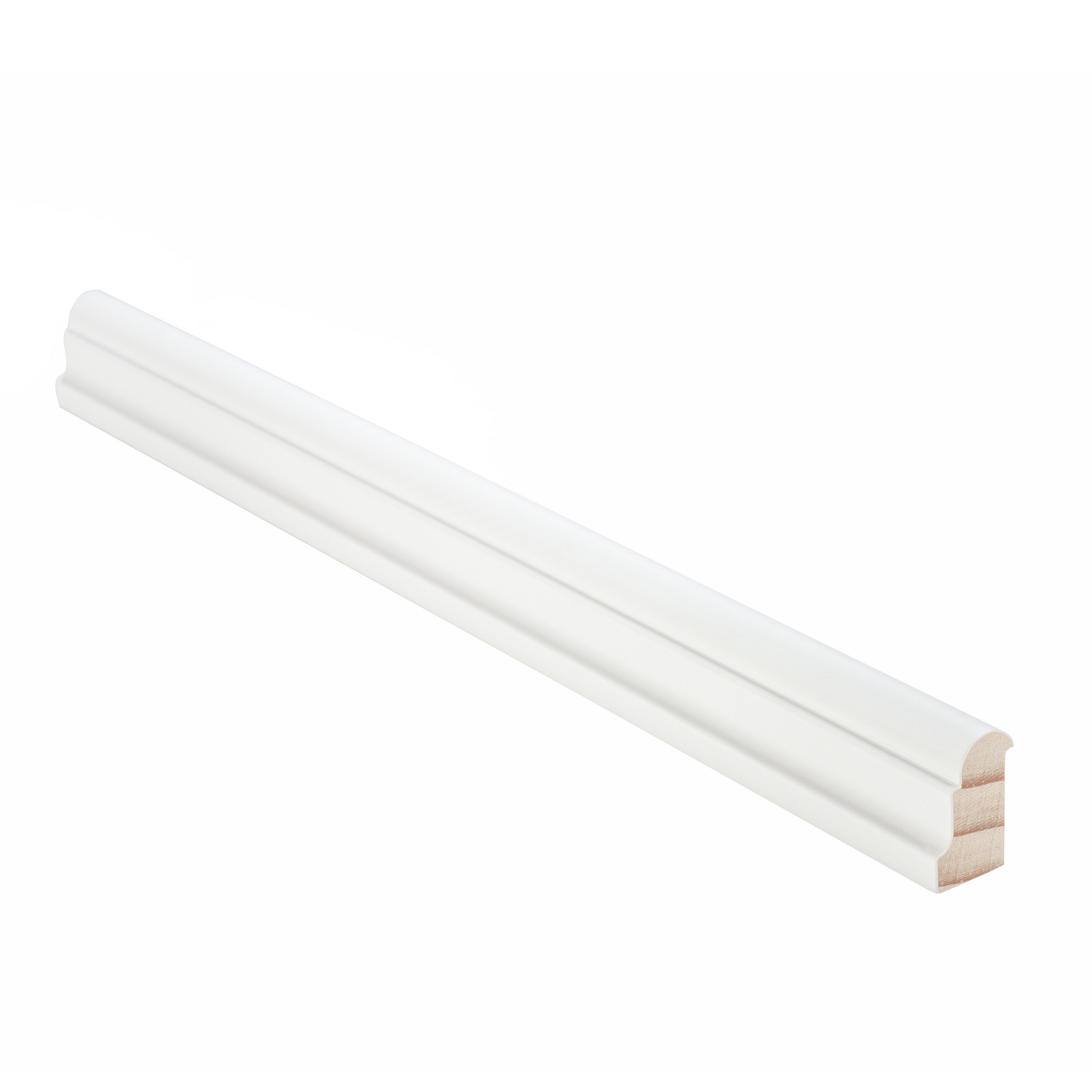 Modern Room Decoration Door and Window Trim Board Wood Frame Moulding WPC Pine Wall Trim Skirting Primed Surface