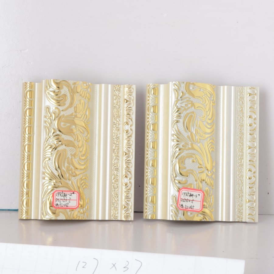 popular design big size plastic polystyrene material mirror picture frame moulding