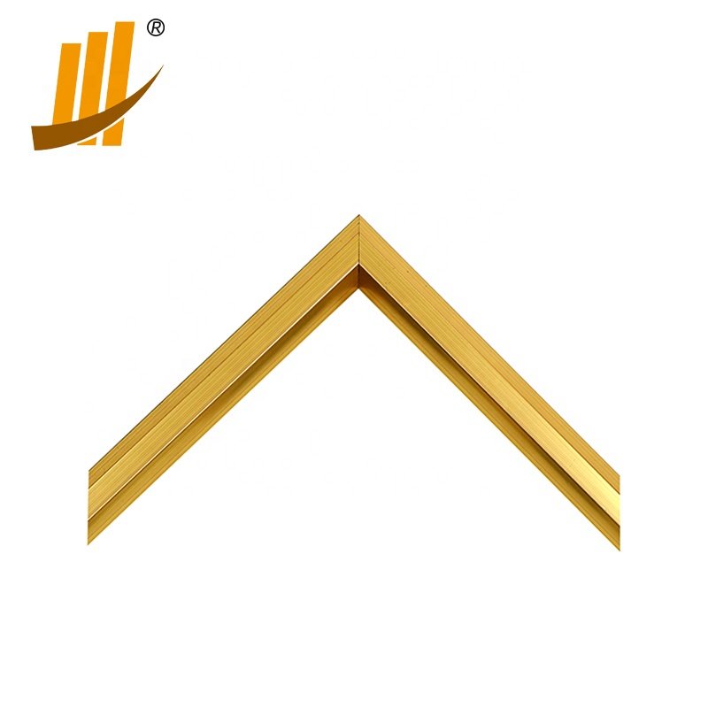 New Design Custom Modern Gold Plastic Picture Frame Wall Frame Moulding For Home Decor